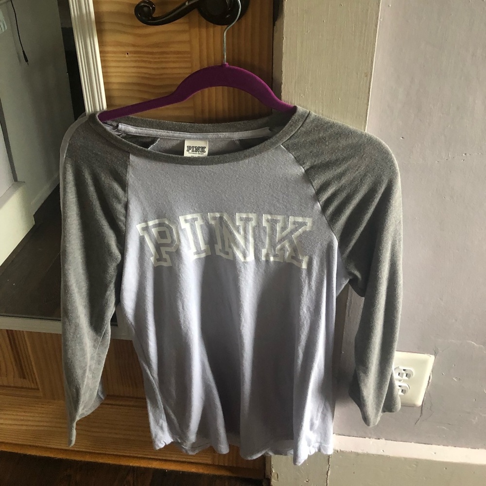 Victoria’s Secret pink shirt